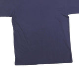 HARD ROCK CAFE Mens Blue San Francisco Cotton Blend T-Shirt L Short Sleeve Crew