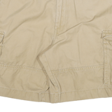 TOMMY HILFIGER Mens Beige Cargo Shorts 2XL W38 Cotton Blend Relaxed Fit