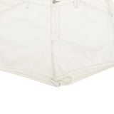 DICKIES Womens Shorts White Casual Cotton XL W36 Workwear Utility