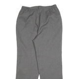 SAG HARBOR Womens Polyester Grey Regular Fit Straight Leg Trousers W28 L28