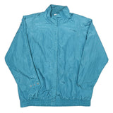 KRISTEN BLAKE Womens Blue Nylon Zip Jacket XL Lightweight Comfortable Casual