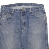 WRANGLER Mens Denim Blue Casual Shorts 2XL W36 Cotton Blend Classic Fit