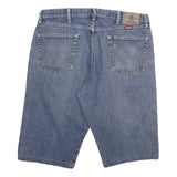 WRANGLER Mens Denim Blue Casual Shorts 2XL W36 Cotton Blend Classic Fit