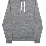 C&A Mens Grey Hoodie M Casual Cotton Blend Pullover Drawstring Hooded Sweatshirt