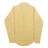 VANDERBILT Mens Yellow Casual Shirt XXS Lightweight Polyester Blend