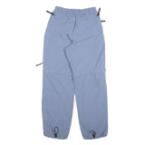 K-TEC Womens Polyester Blend Blue Relaxed Cargo Trousers W25 L28 Outdoor Zip