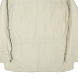 FILA Mens Cream Jacket XL Polyester Blend Plain Zip Outdoor Casual Style