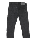 LEVI'S Womens Slim 512 Bootcut Denim Black Jeans Cotton Blend W28 L28 Classic