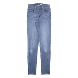 LEVI'S 721 Womens Slim Skinny Denim Medium Wash W26 L32 Stylish Comfortable