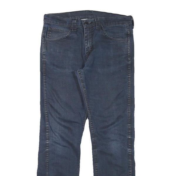 LEVI'S Mens Jeans Blue Regular Straight Denim W32 L29 Classic Style Zip Closure