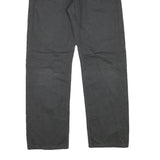 LEVI'S Mens Black Regular Jeans Cotton Blend Zip W30 L28 Classic Casual Denim