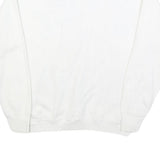 Mens White Cotton Blend Looney Tunes Crew Neck L Cartoon Graphic Sweatshirt