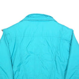EDELWEISS Womens Blue Jacket M Polyester Zip Plain Light Outerwear Casual