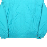 EDELWEISS Womens Blue Jacket M Polyester Zip Plain Light Outerwear Casual