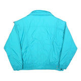 EDELWEISS Womens Blue Jacket M Polyester Zip Plain Light Outerwear Casual