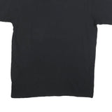 BENCH Mens Black Logo Graphic T-Shirt L Short Sleeve Crew Neck Casual Cotton