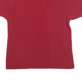 LACOSTE Mens Red Cotton Blend Pocket Short Sleeve Polo Shirt M Classic Style