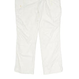 LAUREN RALPH LAUREN Womens White Regular Fit Straight Leg Trousers W34 L34