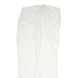 LAUREN RALPH LAUREN Womens White Regular Fit Straight Leg Trousers W34 L34