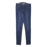 LEVI'S Womens Jeans Blue Slim Skinny Denim W28 L31 Zip Cotton Blend