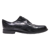 CLIFFORD JAMES Brogue Shoes Black Leather Mens UK 10