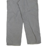 CARHARTT Mens Cotton Blend Grey Workwear Regular Straight Trousers W32 L28