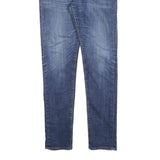 LEVI'S 512 BIG E Mens Slim Blue Denim Medium W32 L34 Slim Fit Zip Jeans