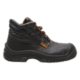 PKA Safety Boots Black Leather Mens UK 6