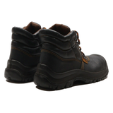 PKA Safety Boots Black Leather Mens UK 6