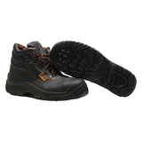 PKA Safety Boots Black Leather Mens UK 6