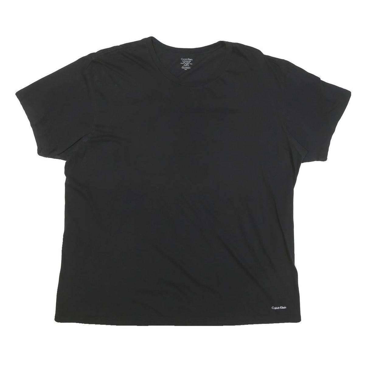 CALVIN KLEIN JEANS Mens Black T-Shirt XL Short Sleeve Crew Neck 