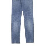 CARHARTT Mens Regular Fit Blue Denim Jeans W26 L32 Zip Pocket Detail