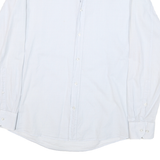 HUGO Mens White Shirt S Cotton Blend Long Sleeve Button Collar Formal