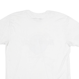 HARD ROCK CAFE Mens White Save The Planet Graphic T-Shirt L Short Sleeve Crew