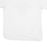 HARD ROCK CAFE Mens White Save The Planet Graphic T-Shirt L Short Sleeve Crew
