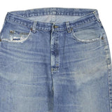 LEE Mens Denim Blue Casual Shorts M W34 Cotton Blend Classic Fit Comfortable
