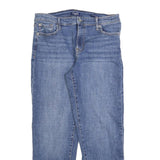 CHAPS Womens Jeans Blue Slim Straight Denim Medium W32 L28 Classic Fit