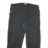 DICKIES Womens Relaxed Black Jeans Denim W38 L29 Workwear Utility Casual