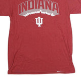 RIVALRY THREADS Mens Red Indiana Graphic T-Shirt XL Short Sleeve Crew Neck