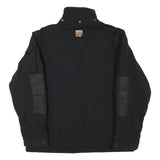 TIMBERLAND PRO Mens Black Workwear Jacket L Polyester Blend Zip Durable