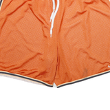 NIKE Mens Orange Sports Casual Shorts L W32 Mesh Lightweight