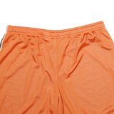 NIKE Mens Orange Sports Casual Shorts L W32 Mesh Lightweight