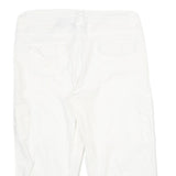 COTTONWOOD CANYON Womens Shorts White Casual UK 12 W32 Cotton Blend Cargo Style
