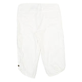 COTTONWOOD CANYON Womens Shorts White Casual UK 12 W32 Cotton Blend Cargo Style
