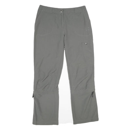 MCKINLEY Womens Polyamide Blend Grey Regular Tapered Trousers W30 L30 Outdoor