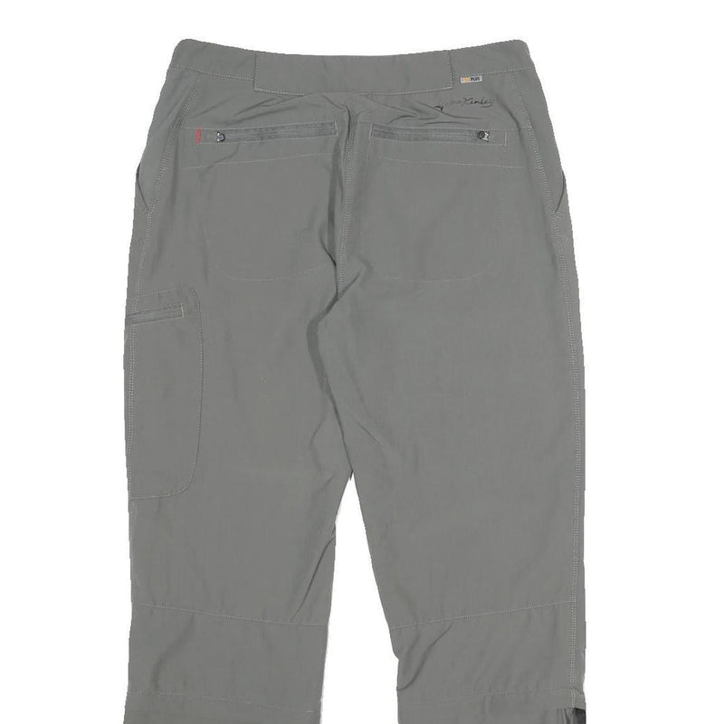 MCKINLEY Womens Polyamide Blend Grey Regular Tapered Trousers W30 L30 Outdoor