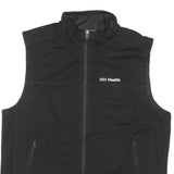 THE NORTH FACE Mens Black XL Jackets Polyester Blend Zip Vest Fleece Casual