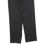 DICKIES Womens Cotton Blend Black Regular Fit Straight Trousers W28 L28 Workwear