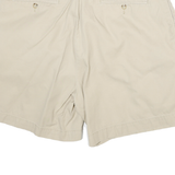 POLO RALPH LAUREN Womens Shorts Beige Casual Plain L W30 Cotton Blend