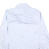 JAEGER Mens White Classic Shirt L Cotton Blend Button Down Casual Formal